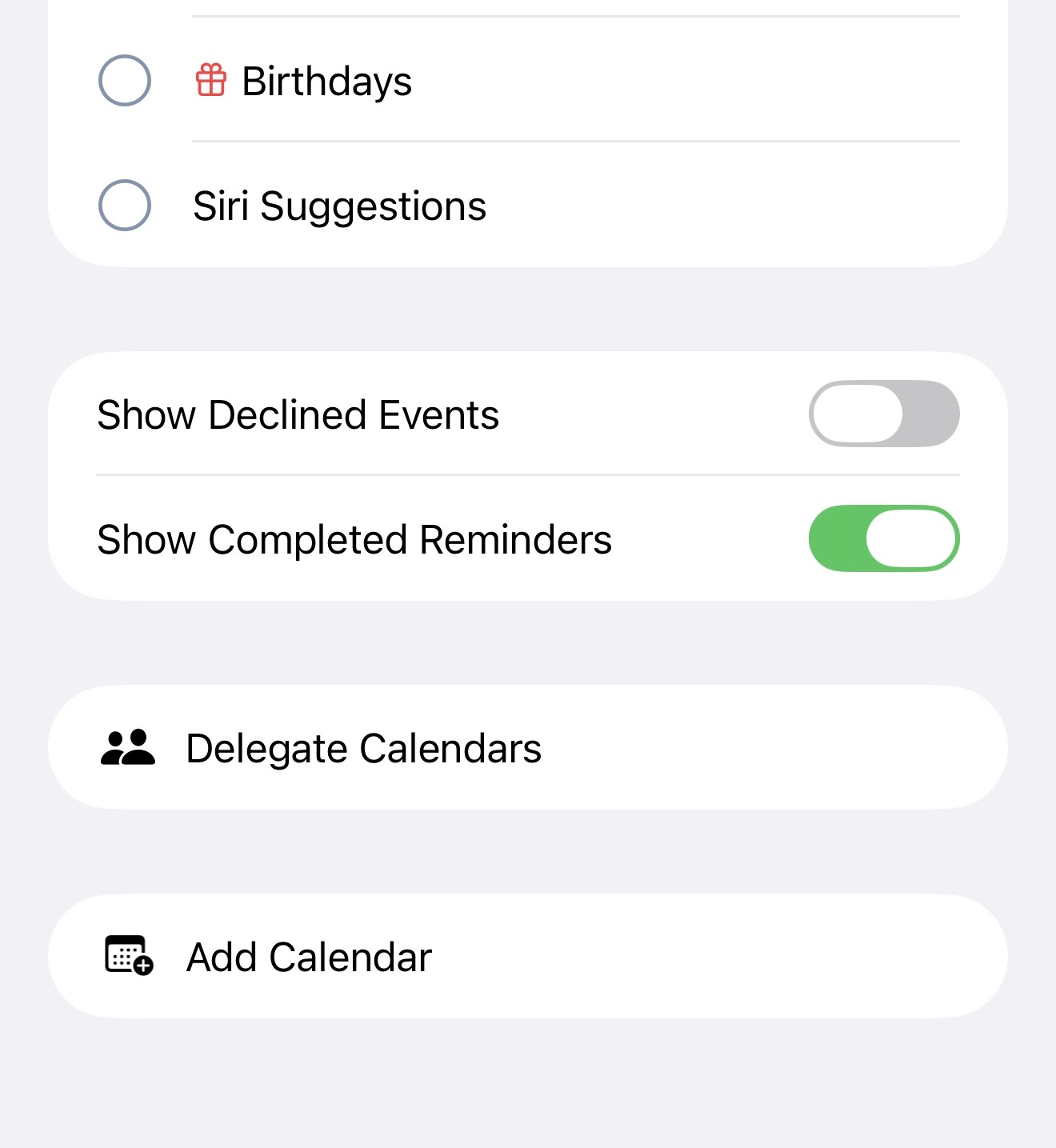 Add calendar